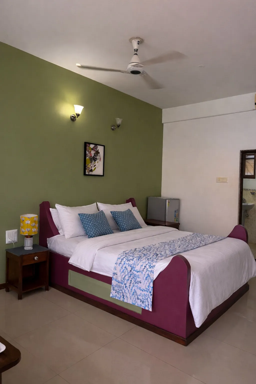 Double Room at Skylark Resort, Colva — one bedroom